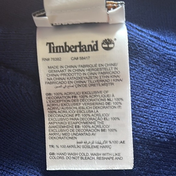 Timberland pull on knit hat - Picture 5 of 7